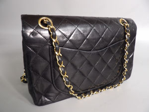 Sac   Main CHANEL Timeless Cuir Noir Bild 6