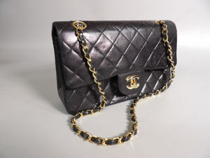 Sac   Main CHANEL Timeless Cuir Noir Bild 3