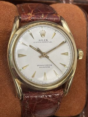 Rolex Oyster Perpetual 14k Yellow Gold Bild 9