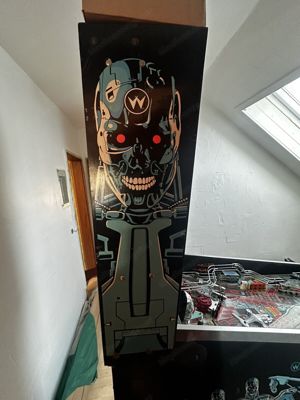 Terminator 2 Flipper Pinball Automat Williams Bild 7