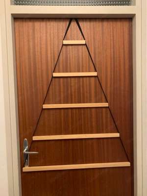 Weihnachtsbaum für die Wand