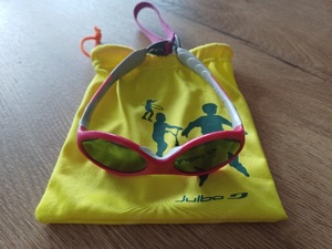 Kindersonnenbrille: Julbo Looping 2, pink-hellgrau, EUR 15,00