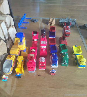 Umfangreiches Zugset von Geotrax (von FisherPrice) merh als 100Teile Bild 3