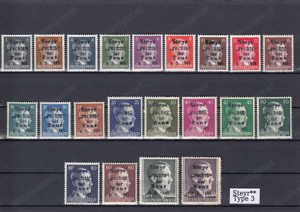 6Briefmarkensätze Österreich Lokalausgaben Steyr 1945 Postfrisch oder einzeln ab 50   Bild 3