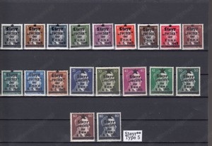 6Briefmarkensätze Österreich Lokalausgaben Steyr 1945 Postfrisch oder einzeln ab 50   Bild 5