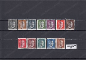 9 Briefmarkensätze Österreich Lokalausgaben Leibnitz ** 50.- pro Satz Sonderdr.150.- Bild 8