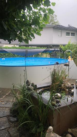 Stahlwand Pool Gebraucht zum eingraben  Bild 2