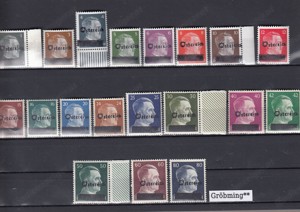 10 Briefmarken Sätze Österreich Privatausgaben mit Aufdruck Postfrisch ab 25.- Bild 3