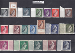 10 Briefmarken Sätze Österreich Privatausgaben mit Aufdruck Postfrisch ab 25.- Bild 5