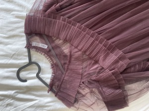 Tüllkleid von Zara im Violett  Bild 3