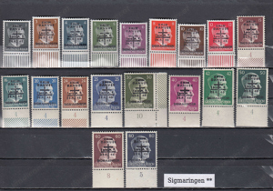 Briefmarken D Lokalausgaben mit Aufdruck ** ab 25.- Bild 4