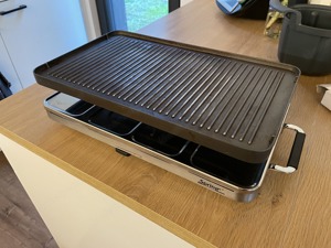 Spring Raclette 8 Inox mit Alugrillplatte