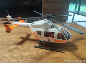 Großer Playmobil Rettungshubschrauber wie neu Bild 4