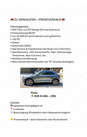 VW T-Roc 2,0 tdi Bild 4