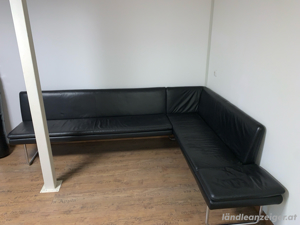 Eckbank echt Leder Couch Sofa Bank