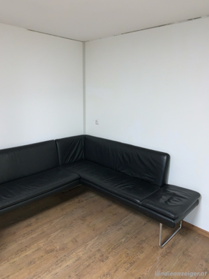 Eckbank echt Leder Couch Sofa Bank Bild 3