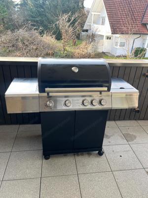 Gasgrill 4-Hauptbrenner und Seitenbrenner  Bild 2