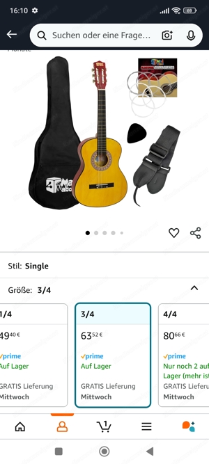 Gitarre für Kinder 3 4 Bild 3