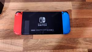 Nintendo Switch V2 Spiele-Konsole besserer Akku (Blau & Rot) Bild 8