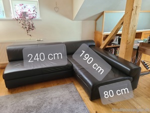 Echtleder Couch Bild 3