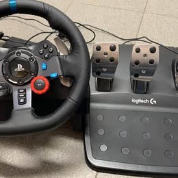 Logitech G29 Lenkrad PS5,4,3, PC, Playstation Simulator Bild 3