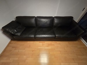 Couch (Machalke, 4 Sitzer, Echtleder) 260x100x80