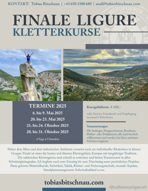 Kletterkurs Finale Ligure