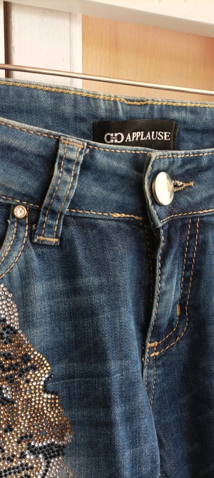 Damen Jeans Gr 34 36, Marke Applause Bild 6