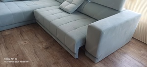 Exklusive Wohnlandschaft,  L -couch, Sofa Winkel links  Bild 3