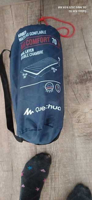 Quechua comfort Luft Matratze,  camping schlafen  Bild 2