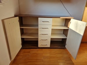 Schlafzimmerschrank, Kommode und 2 Nachtkästchen Bild 3