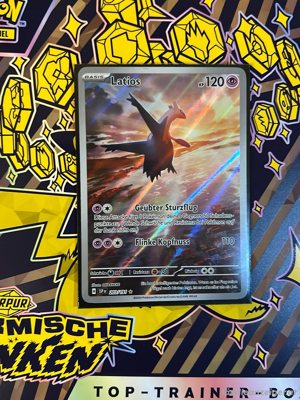 Stürmische Funken Latios fullart Pokemon