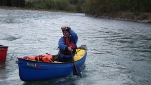 Wildwasser tauglicher Canadier, Kanadier; Einer- oder Zweierboot Bild 2