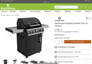 Gasgrill Outdoorchef 325g Bild 7