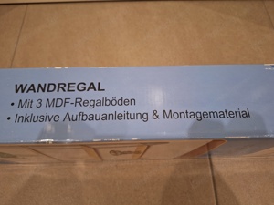 Wandregal Originalverpackt günstig zu haben  Bild 2