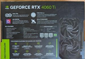 MSI RTX 4060 TI 8Go OC Edition Bild 5