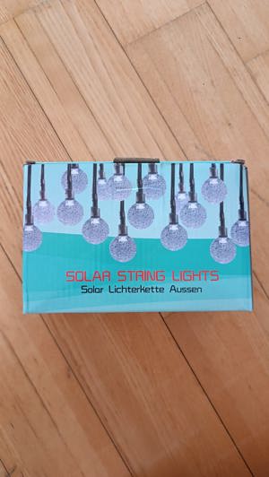 Solar Lichterkette für Außen