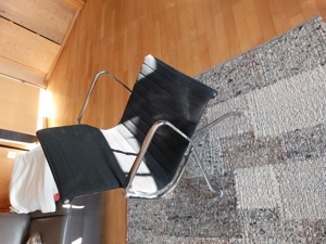 Drehstuhl Vitra Aluminium Chair 938-138 schwarz, Alu Bild 3