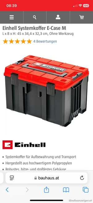 Einhell Koffer Bild 2