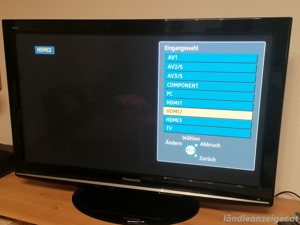 Verkaufe tollen 42" Panasonic Plasma Fernseher mit super Farbtiefe Bild 2