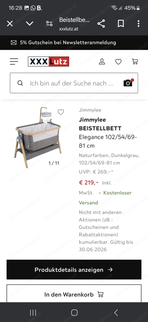 Jimmylee Beistellbett Bild 3