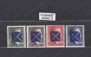 Sammlung Deutschland 1945 Postfrisch 4 6 Werte 1-5 RM 10 12 Pfg. StTdr. ab 25.-  Bild 4