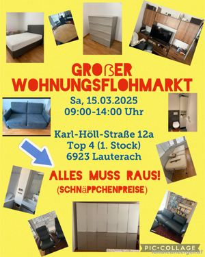 Großer Wohnungsflohmarkt