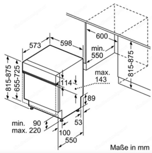 Verkaufe gebrauchten Geschirrspüler Bosch SMI69N05EU  Bild 2