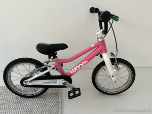 Woom 2 Original Limited Edition Power Pink Kinderfahrrad Bild 2