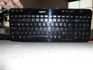 Logitech Wireless Tastatur K360 Kompakt Schwarz Bild 2