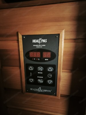 Infrarotkabine   Sauna - Health Company HCE180VB Bild 6