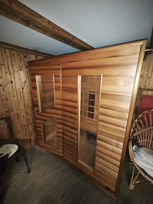 Infrarotkabine   Sauna - Health Company HCE180VB