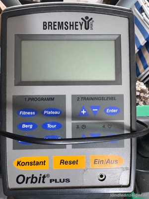 Bremshey Orbit PLUS - Crosstrainer mit Trainingscomputer Bild 4