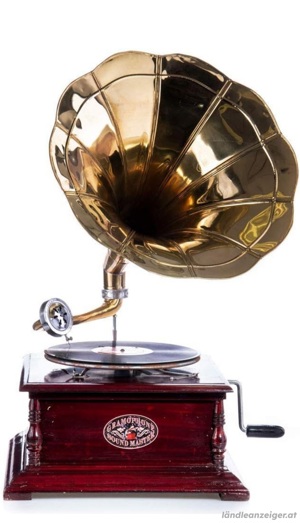 Gramophone funktionstüchtig retro